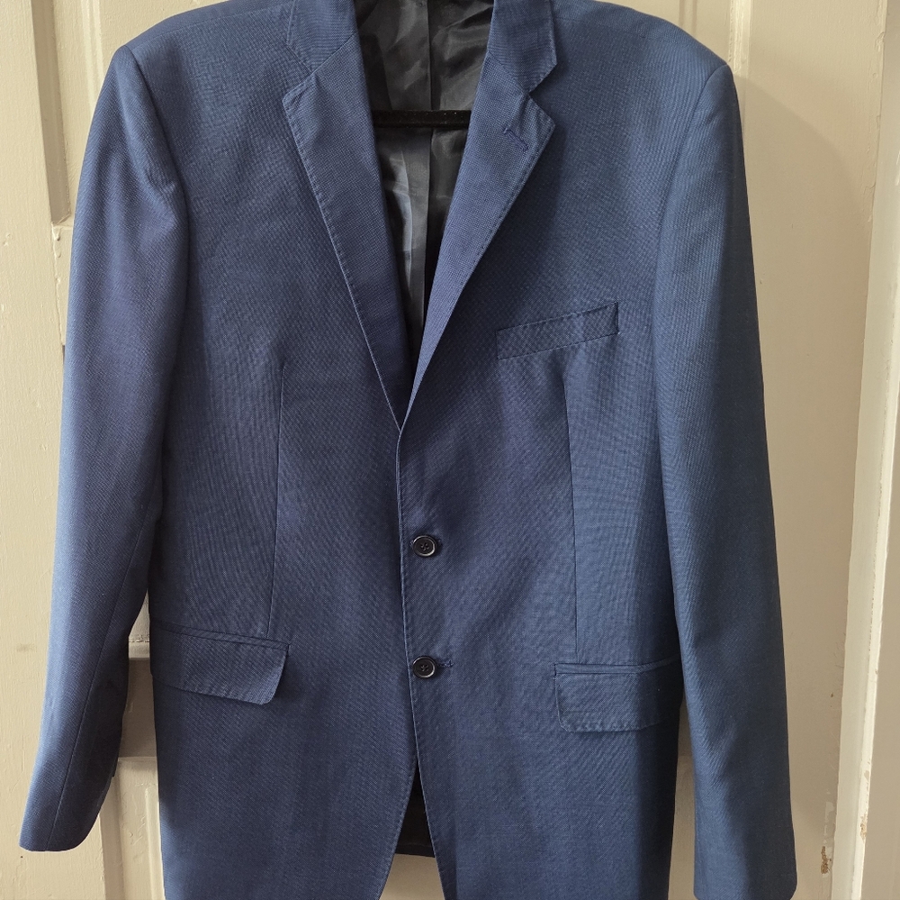 Men's Blue Suit Jacket